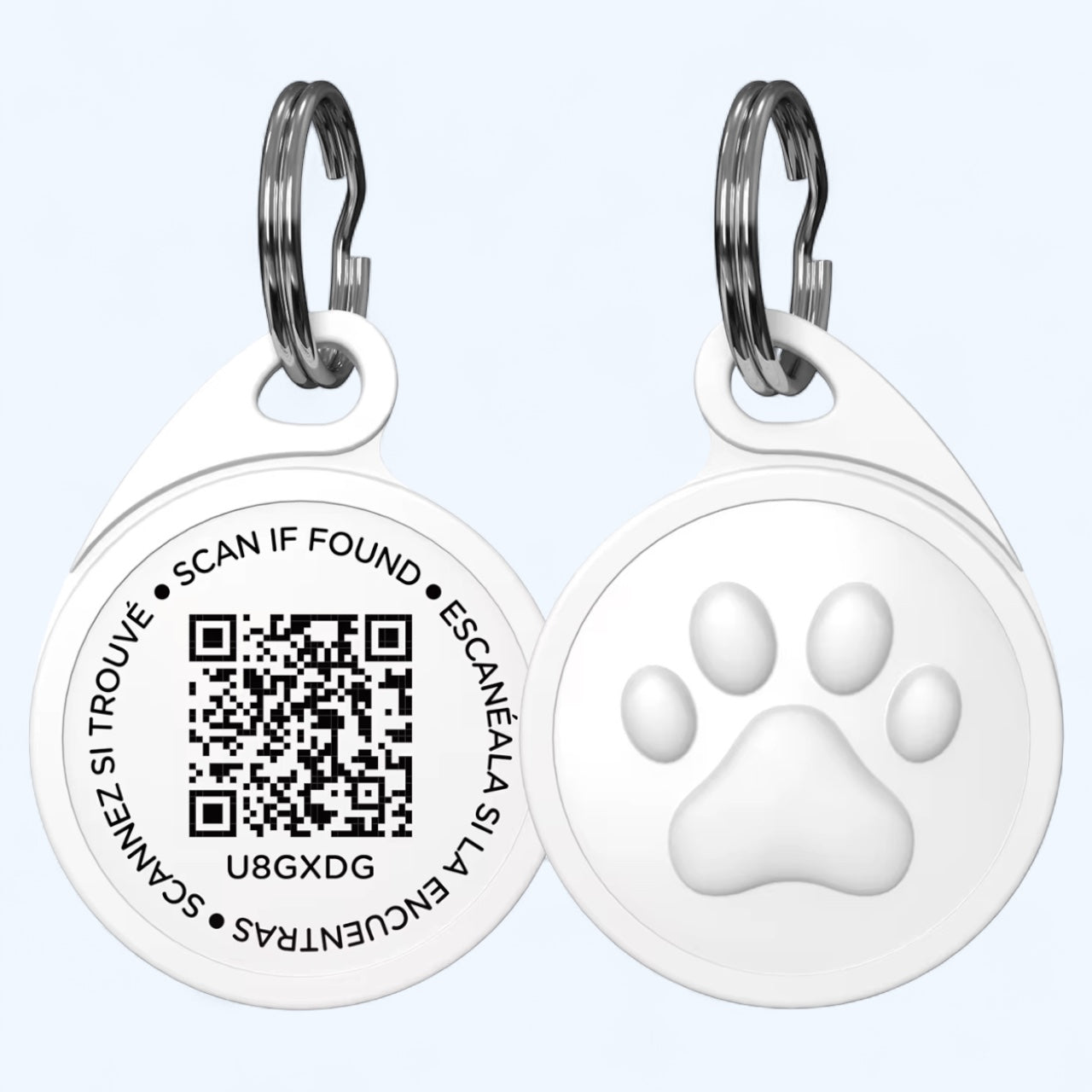 Placa de Identificación QR